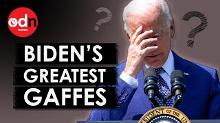 Joe Bidens Best Gaffes Of All Time  Ultimate Compilation [upl. by Adnamas]