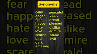 English Synonyms  english  englishspeaking [upl. by Hallsy]