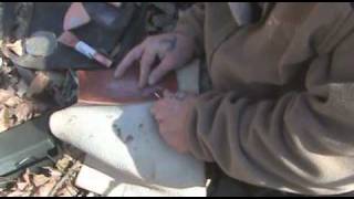 Knapping Arrowheads From Glass Part 2 [upl. by Jerrylee]