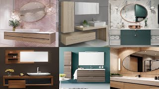 Bathroom vanity Sink Cabinet  Wash Basin Design with Cabinet  Top 50 Bathroom Sink Design [upl. by Kcorb]