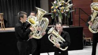 Miraphone Tuba Quartett  Gospel Time [upl. by Eicnahc]