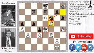 Bobby Fischer vs Boris Spassky  World Chess Championship 1972  Game 6 [upl. by Stochmal]