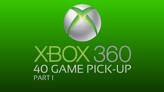 Xbox 360 40 game pick up part 1 [upl. by Sunil]