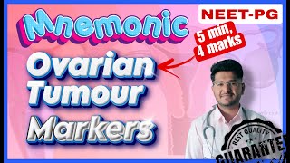 Ovarian tumour markers  Best mnemonic [upl. by Dempster]