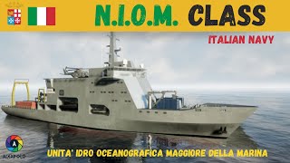 Nave Idro Oceanografica Maggiore NIOM  Marina Militare [upl. by Proctor93]