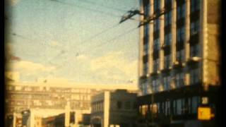 Downtown Winnipeg in 1966 8mm film [upl. by Salvidor157]