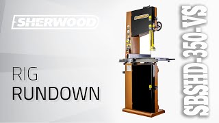 Rig Rundown  Sherwood 14quot Heavy Duty Variable Speed Bandsaw [upl. by Ziegler829]