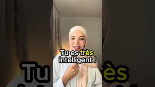 How to say quotyoure very smartquot in French 🇫🇷 frenchlearners french [upl. by Tiernan]