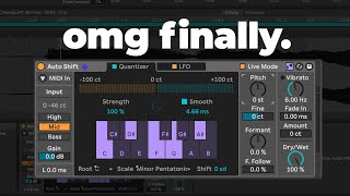 Ableton Native Pitch Correction Auto Shift [upl. by Sholes]