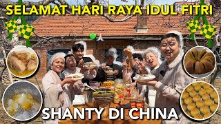 MASAK KETUPAT DI HARI RAYA IDUL FITRI DENGAN KELUARGA CHINA YUK SAKSIKAN KESERUAN KAMI BERSAMA🥰 [upl. by Hrutkay]