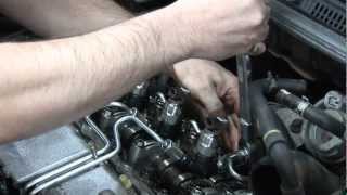 Replacing DENSO Diesel Common Rail Injectors [upl. by Nerrad]