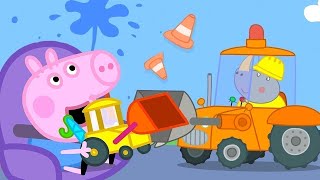 De Weg Opbreken  Tekenfilm  Peppa Pig Nederlands Compilatie Nieuwe Afleveringen [upl. by Nevak41]