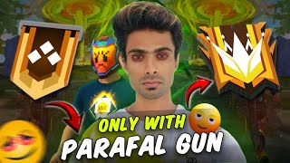 GOLD TO GRANDMASTER WITH ONLY PARAFAL 😱🔥 RASHIQ DB rashiqdb 69DB [upl. by Narton]