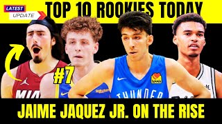 NBA Rookie ladder 2023 Top 10 best NBA rookies today [upl. by Netsriik888]