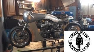 Rodsmith HD Shovelhead  Ducati Metal Working by Craig Rodsmith [upl. by Millham]