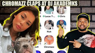 Chromazz Claps At DJ Akademiks For Drakeo The Ruler Abortion Rumor  Toronto Clubhouse [upl. by Caruso]