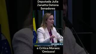 quotDeputada Julia Zanatta Detona Senadores senado santacatarina direita esquerda marçal [upl. by Nodnas]