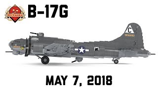 B17G  WWII Heavy Bomber  Custom Military Lego [upl. by Cynthla]