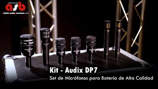 Kit de micrófonos Audix DP7 [upl. by Jennica604]