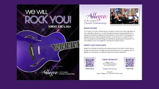 Allegro quotWe Will Rock Youquot 2024 Spring Concert [upl. by Nal]