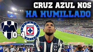 CRUZ AZUL NOS GOLEA  REACCIÓN MONTERREY 04 CRUZ AZUL  J2 LIGA MX [upl. by Fairfax74]