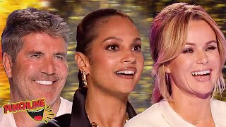 5 Funniest Stand Up Comedy GOLDEN BUZZER Auditions On BGT [upl. by Trinl]