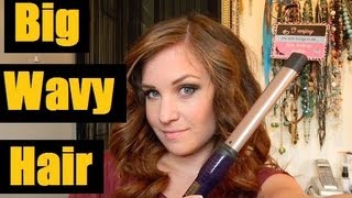 How I curl my hair  Babyliss Waving Wand [upl. by Rist143]