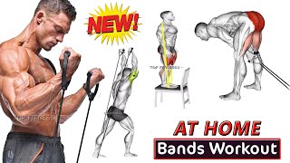 10 Best Resistance Band Workout  full body  10 EFFECTIVE EXERCISES [upl. by Keynes763]