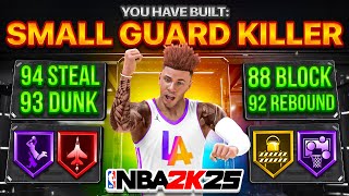 MY OFFICIAL SMALL GUARD KILLER BUILD OF NBA 2K25 [upl. by Ellersick17]