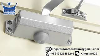 To install a hydraulic door closer within 3 minutes [upl. by Gyimah563]