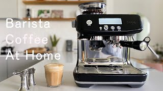 Sage Barista Pro Espresso Machine Review  Breville SES878  How to make the Best Espresso at Home [upl. by Niaz]