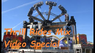 Thrill Rides Funfair Kirmes Mix Video Special Vol 6 [upl. by Dinesh274]