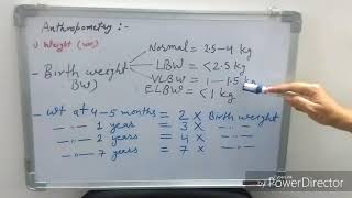 Anthropometry  Weight measurement  Pediatrics [upl. by Rehpotsirahc815]