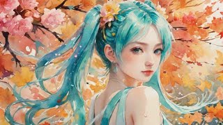 Unforgotten Floriography Inspired by Hatsune Miku  初音ミク 2024 [upl. by Aicirtap]