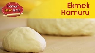 Ekmek Hamuru Nasıl Yapılır  Evde Ekmek Hamuru [upl. by Milzie975]