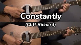 Constantly  Cliff Richard Acoustic Cover [upl. by Sivram]