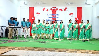 Tamil Christmas Song  CSI District Church Seynamvilai  John Leeban [upl. by Eirallih]