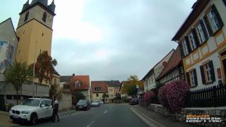 D Geisfeld Gemeinde Strullendorf Landkreis Bamberg Ortsdurchfahrt Oktober 2015 [upl. by Dnana]