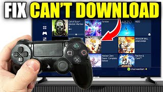 How to Fix Cannot Download PS4 Game or Find Game in Library  Easy Guide [upl. by Iloj]