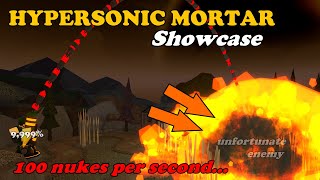 What If Mortar Shot 100 TIMES PER SECOND Hypersonic Mortar Showcase  Tower Defense Simulator [upl. by Hege]