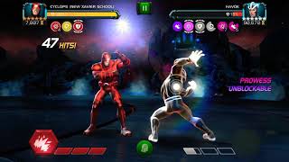 Marvel Contest of Champions Act 633 Cyclops vs Havok [upl. by Teria]