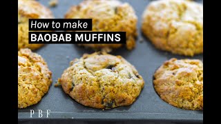 Baobab Muffins Vegan • Dairy Free amp Egg Free Vegan Muffins • Plant Based Folk [upl. by Sirac788]