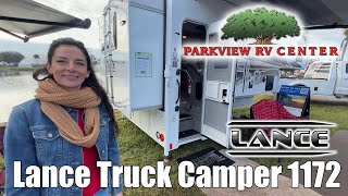 LanceLance Truck Camper1172  by Parkview RV Center of Smyrna Delaware [upl. by Eceinahs804]