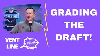 Grading Minnesota Vikings 2021 NFL Draft – VENT Line [upl. by Laubin]