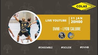 DRAGUIGNAN VAR HANDBALL vs LYON CALUIRE  210120h [upl. by Naicul]