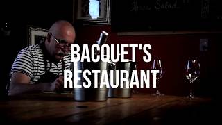 Bacquets Restaurant EP 2 Tasting Wine with Chef Franck [upl. by Reilly]