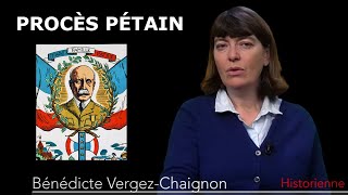 1945 Le procès Pétain expliqué par Bénédicte VergezChaignon [upl. by Duyne871]