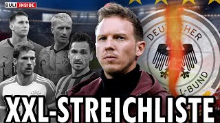 XXLUMBRUCH Nagelsmann STREICHT diese DFBSTARS aus dem KADER [upl. by Haletky]