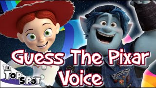 PIXAR Guess The Voice 333  The TopSpot  Incredibles  Inside Out  Toy Story  Onward  More [upl. by Croner457]