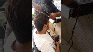 Nano plastic hair treatment styling video male anees family saloon laek  YouTube share💯💯 [upl. by Jennine655]